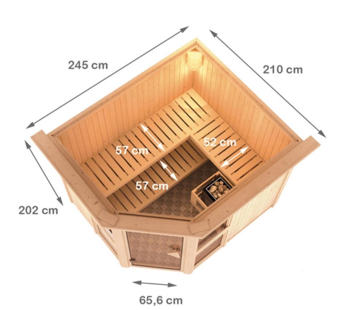 Appartamento Die große Klecks mit Sauna Bergen Auf Rugen Esterno foto